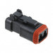 DT06-2S-CE05 by TE Connectivity Deutsch Connectors - CONNECTOR PLUG HSG 2POS
