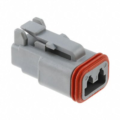DT06-2S by TE Connectivity Deutsch Connectors - CONNECTOR PLUG HSG 2POS