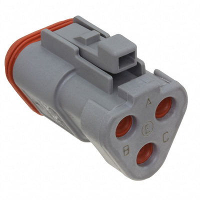 DT06-3S-CE01 by TE Connectivity Deutsch Connectors - CONNECTOR PLUG HSG 3POS