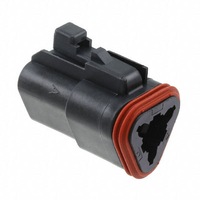DT06-3S-E004 by TE Connectivity Deutsch Connectors - CONNECTOR PLUG HSG 3POS