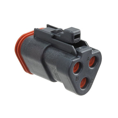 DT06-3S-E005 by TE Connectivity Deutsch Connectors - CONNECTOR PLUG HSG 3POS