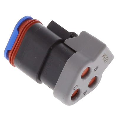 DT06-3S-PE01 by TE Connectivity Deutsch Connectors - CONNECTOR PLUG HSG 3POS
