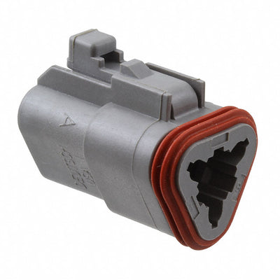 DT06-3S by TE Connectivity Deutsch Connectors - CONNECTOR PLUG HSG 3POS