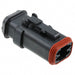 DT06-4S-EP11 by TE Connectivity Deutsch Connectors - CONNECTOR PLUG HSG 4POS