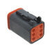 DT06-6S-CE06 by TE Connectivity Deutsch Connectors - CONNECTOR PLUG HSG 6POS