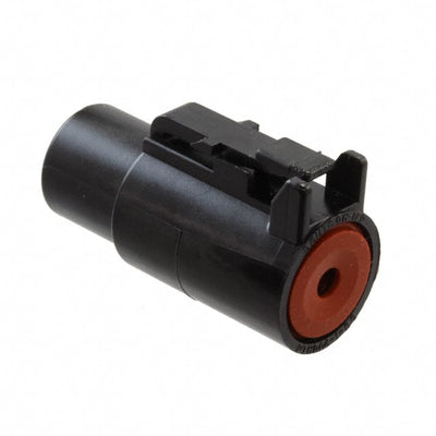 DTHD06-1-8S by TE Connectivity Deutsch Connectors - CONNECTOR PLG HSG FMALE 1POS INLINE