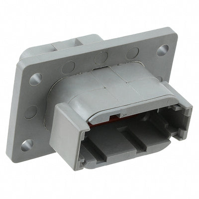 DTM04-12PA-L012 by TE Connectivity Deutsch Connectors - CONNECTOR RECPT HSG 12POS