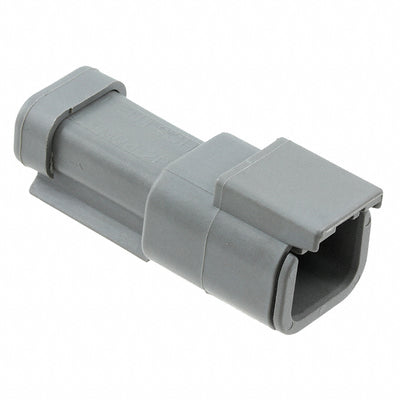 DTM04-2P-P006 by TE Connectivity Deutsch Connectors - CONNECTOR RECPT HSG 2POS