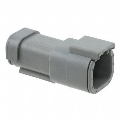 DTM04-4P-E003 by TE Connectivity Deutsch Connectors - CONNECTOR RECPT HSG 4POS