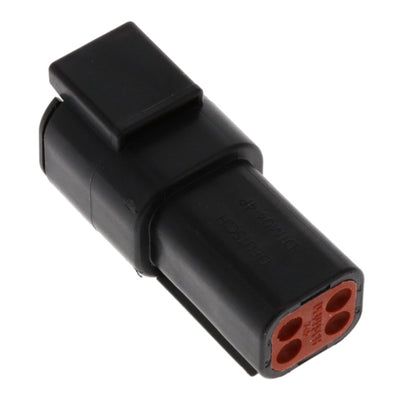 DTM04-4P-E004 by TE Connectivity Deutsch Connectors - CONNECTOR RECPT HSG 4POS