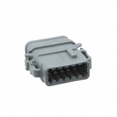 DTM06-12SA-E007 by TE Connectivity Deutsch Connectors - CONNECTOR PLUG HSG 12POS