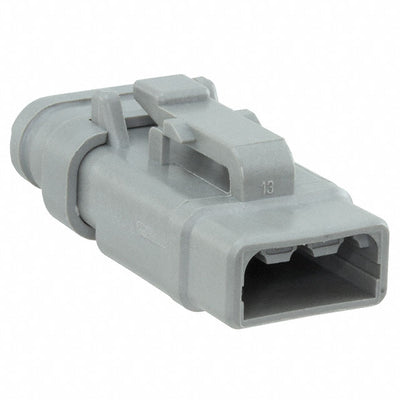DTM06-3S-E007 by TE Connectivity Deutsch Connectors - CONNECTOR PLUG HSG 3POS
