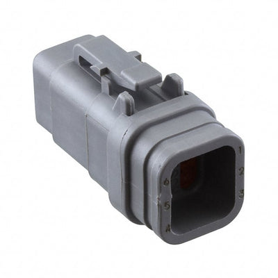 DTM06-6S-E007 by TE Connectivity Deutsch Connectors - CONNECTOR PLUG HSG 6POS