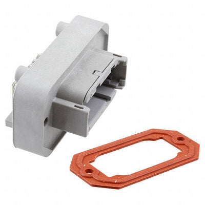 DTM13-12PA by TE Connectivity Deutsch Connectors - CONNECTOR HEADER R/A 12POS