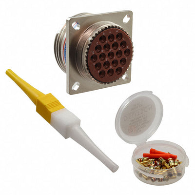 DTS 20 F 25-19 PN by TE Connectivity Deutsch Connectors - CONNECTOR RECPT MALE 19POS GOLD CRIMP