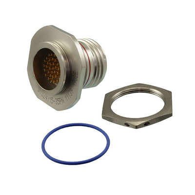 DTS24Y15-35PN by TE Connectivity Deutsch Connectors - CONNECTOR RECPT MALE 37POS GOLD CRIMP