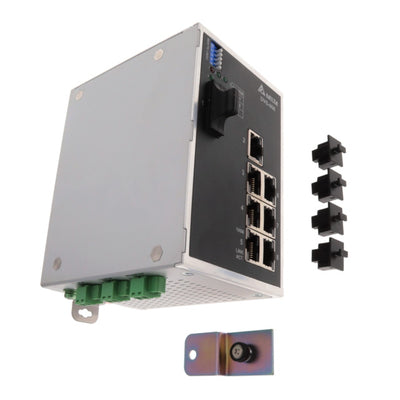 DVS-008W01-MC01 by Delta Electronics/Industrial Automation - WIDE TEMP UNMANAGED ETHERNET SWI