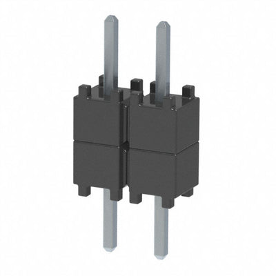 DW-02-07-TM-S-200 by Samtec Inc. - CONNECTOR HDR 2POS 0.1 STACK T/H TIN