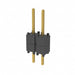 DW-02-08-G-S-200 by Samtec Inc. - CONNECTOR HDR 2POS 0.1 STACK T/H GOLD
