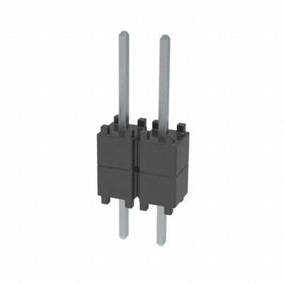 DW-02-08-T-S-200 by Samtec Inc. - CONNECTOR HDR 2POS 0.1 STACK T/H TIN