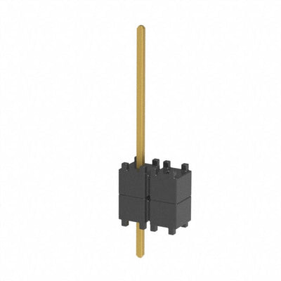 DW-02-09-G-S-200-002 by Samtec Inc. - CONNECTOR HDR 2POS 0.1 STACK T/H GOLD