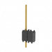 DW-02-09-G-S-200-002 by Samtec Inc. - CONNECTOR HDR 2POS 0.1 STACK T/H GOLD