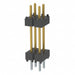 DW-02-10-F-D-500 by Samtec Inc. - CONNECTOR HDR 4POS 0.1 STACK T/H GOLD
