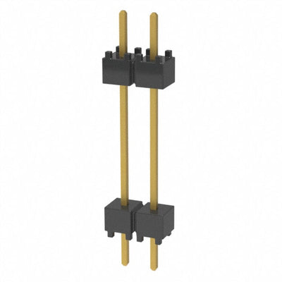 DW-02-10-G-S-600 by Samtec Inc. - CONNECTOR HDR 2POS 0.1 STACK T/H GOLD