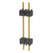 DW-02-10-G-S-600 by Samtec Inc. - CONNECTOR HDR 2POS 0.1 STACK T/H GOLD