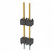 DW-02-10-L-S-450 by Samtec Inc. - CONNECTOR HDR 2POS 0.1 STACK T/H GOLD