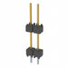 DW-02-10-F-S-450 by Samtec Inc. - CONNECTOR HDR 2POS 0.1 STACK T/H GOLD