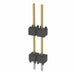 DW-02-10-S-S-450 by Samtec Inc. - CONNECTOR HDR 2POS 0.1 STACK T/H GOLD