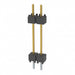 DW-02-10-L-S-600 by Samtec Inc. - CONNECTOR HDR 2POS 0.1 STACK T/H GOLD