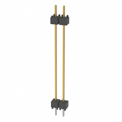 DW-02-14-L-S-1200 by Samtec Inc. - CONNECTOR HDR 2POS 0.1 STACK T/H GOLD