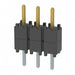 DW-03-07-S-S-200 by Samtec Inc. - CONNECTOR HDR 3POS 0.1 STACK T/H GOLD