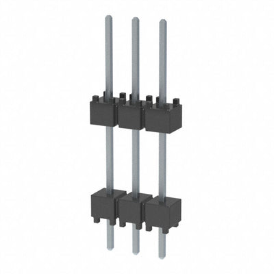 DW-03-10-T-S-450 by Samtec Inc. - CONNECTOR HDR 3POS 0.1 STACK T/H TIN