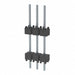 DW-03-10-T-S-450 by Samtec Inc. - CONNECTOR HDR 3POS 0.1 STACK T/H TIN