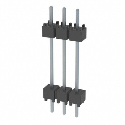 DW-03-10-T-S-600 by Samtec Inc. - CONNECTOR HDR 3POS 0.1 STACK T/H TIN