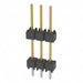 DW-03-10-F-S-450 by Samtec Inc. - CONNECTOR HDR 3POS 0.1 STACK T/H GOLD