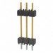 DW-03-10-L-S-600 by Samtec Inc. - CONNECTOR HDR 3POS 0.1 STACK T/H GOLD