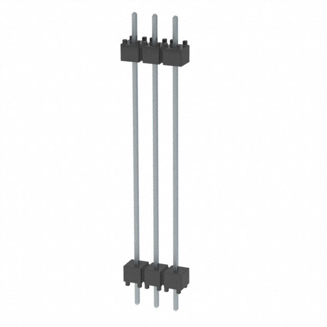 DW-03-14-T-S-1200 by Samtec Inc. - CONNECTOR HDR 3POS 0.1 STACK T/H TIN