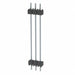 DW-03-14-T-S-1200 by Samtec Inc. - CONNECTOR HDR 3POS 0.1 STACK T/H TIN