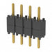 DW-04-07-G-S-200 by Samtec Inc. - CONNECTOR HDR 4POS 0.1 STACK T/H GOLD