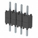 DW-04-07-T-S-200 by Samtec Inc. - CONNECTOR HDR 4POS 0.1 STACK T/H TIN