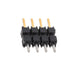 DW-04-08-F-S-250 by Samtec Inc. - CONNECTOR HDR 4POS 0.1 STACK T/H GOLD