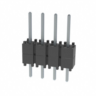 DW-04-08-T-S-200 by Samtec Inc. - CONNECTOR HDR 4POS 0.1 STACK T/H TIN