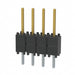 DW-04-08-S-S-200 by Samtec Inc. - CONNECTOR HDR 4POS 0.1 STACK T/H GOLD