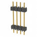 DW-04-10-G-S-600 by Samtec Inc. - CONNECTOR HDR 4POS 0.1 STACK T/H GOLD