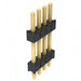 DW-04-10-L-S-375 by Samtec Inc. - CONNECTOR HDR 4POS 0.1 STACK T/H GOLD