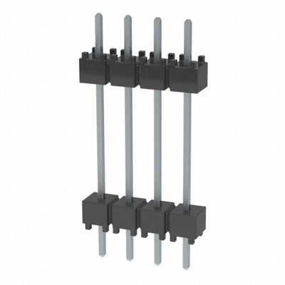 DW-04-10-T-S-600 by Samtec Inc. - CONNECTOR HDR 4POS 0.1 STACK T/H TIN